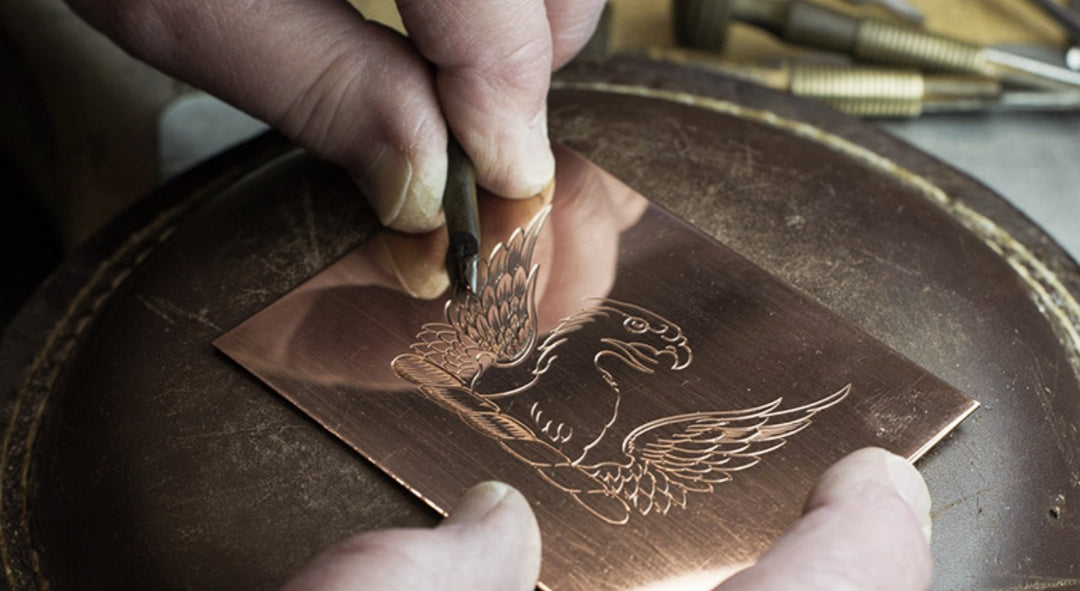 metal engraving