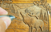The New Favorite of Handmade Wood Carving Industry - Pneumatic Engraving Machine