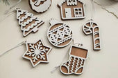 Wooden Snowflakes