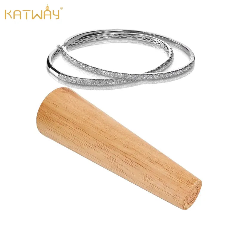 Oval Wooden Bracelet Mandrel Bracelet Adjuster, HH-BM03 – Katway