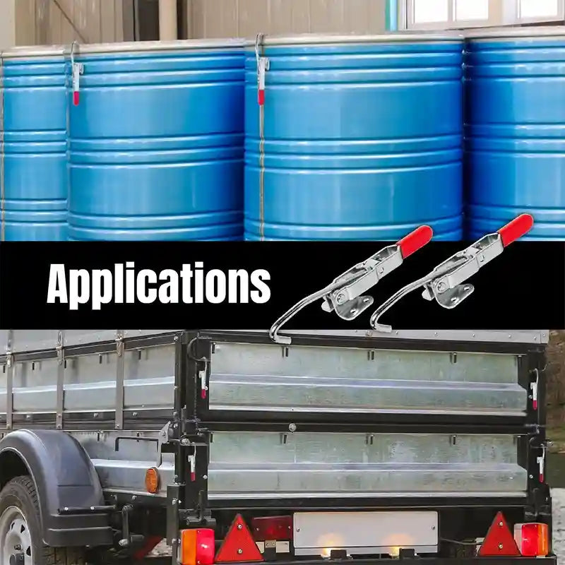 Toggle Clamp with J-Hook Adjustable Pull Latch for Woodworking Clamps, HH-CF10