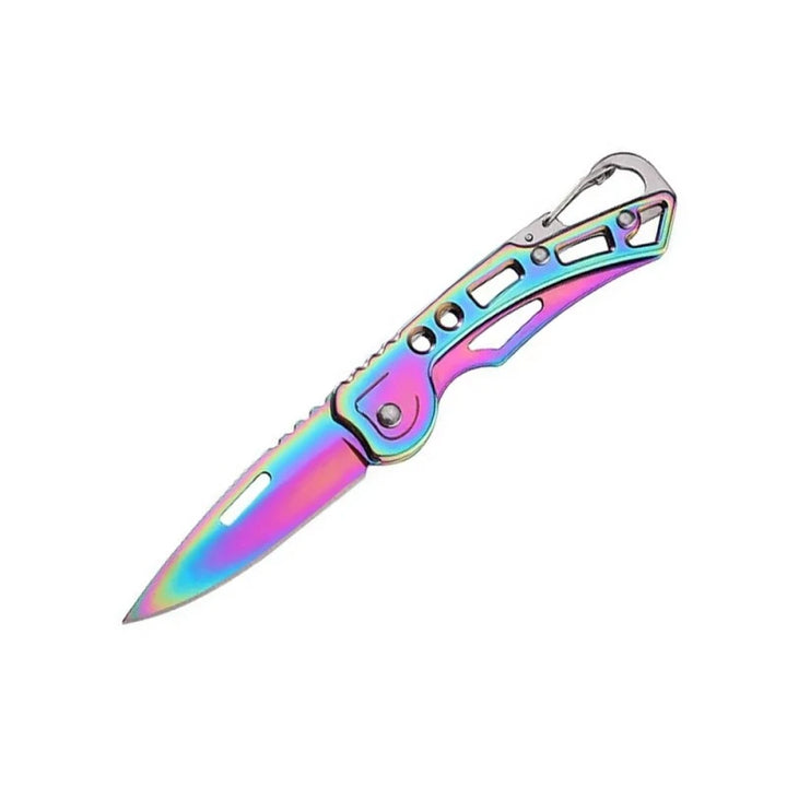 Folding Fruit Knife, Stainless Steel Outdoor Knife with Non-slip Handle for Kitchen Accessories Pocket Knife,HH-AA101