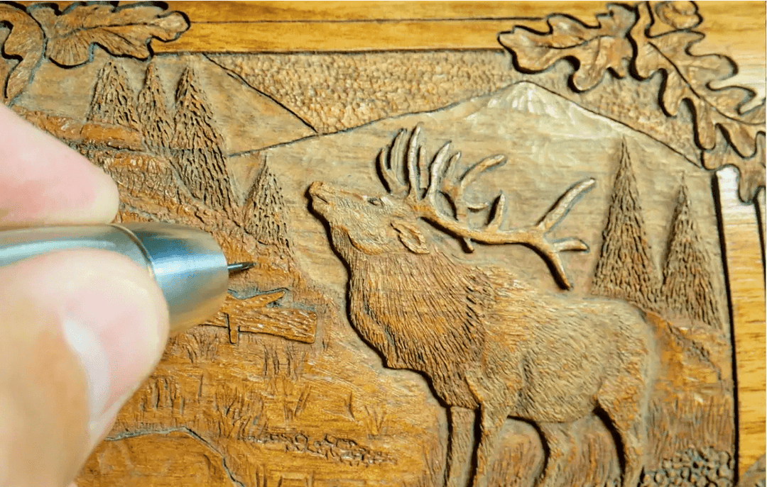 The New Favorite of Handmade Wood Carving Industry - Pneumatic Engraving Machine