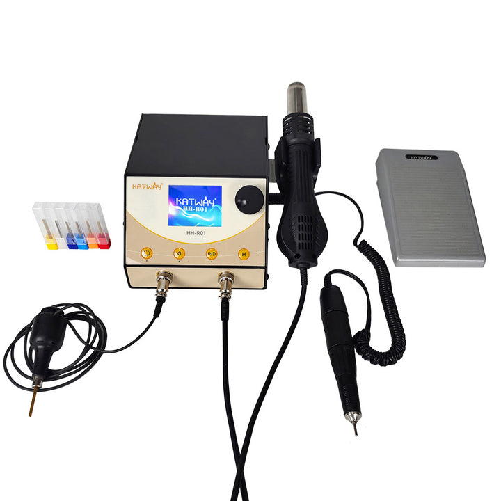 Katway 3 in 1 Jewelry Engraving Machine,Air-free HH-R01