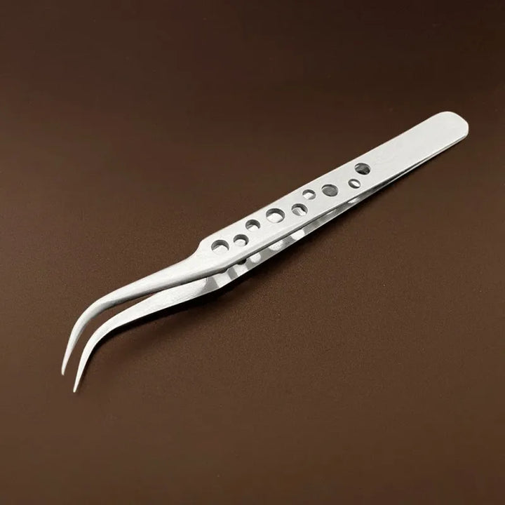 DIY Mobile Phone Repair Tools Curved and Straight Tip Tweezers,  HH-TW11