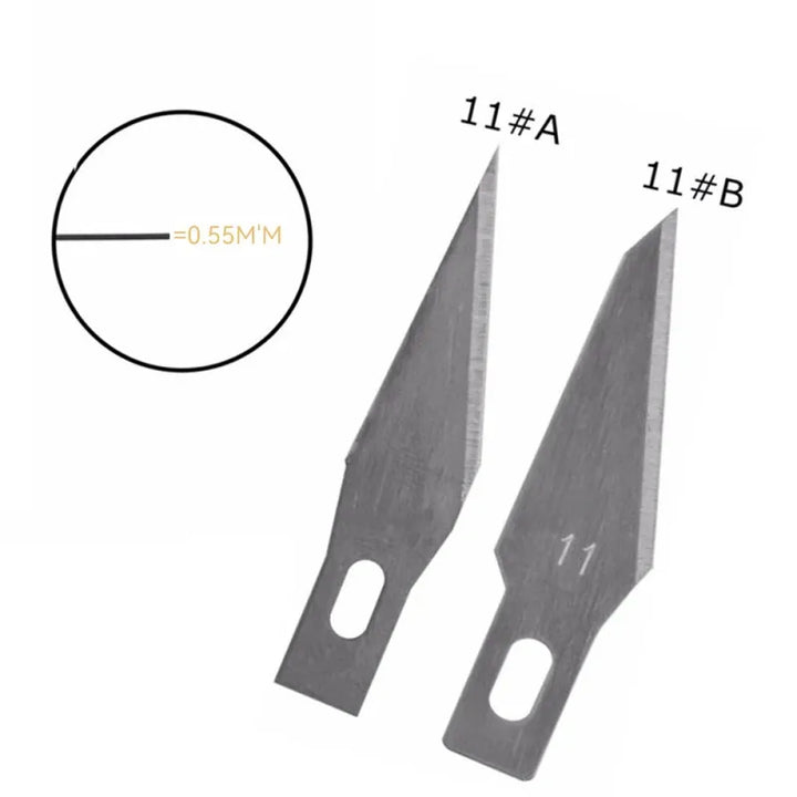 Non-slip Engraving Knife Set with 40 Blades for Pcb Repair and Mobile Production, HH-SG11