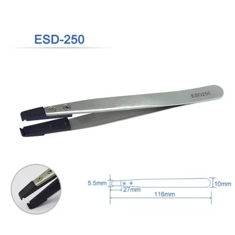 Static Dissipative Straight Tweezers-13
