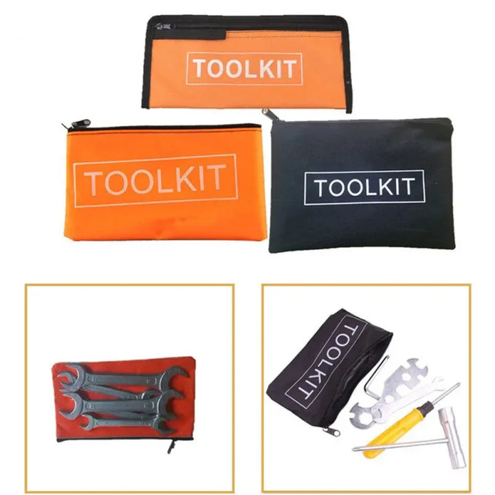 Water-resistant canvas tool bag-1