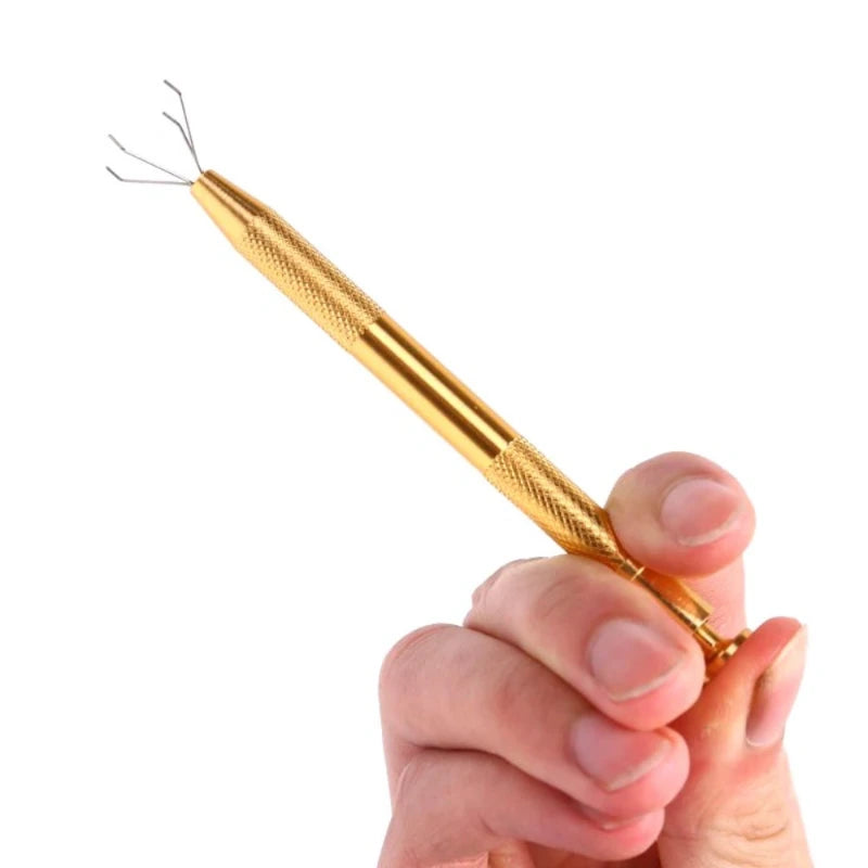 Four-prong jewelry gripping tool-1