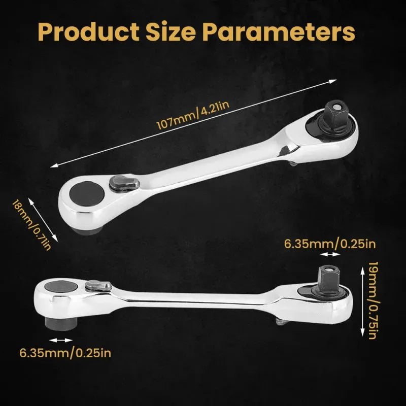 Dual-head ratchet wrench-1