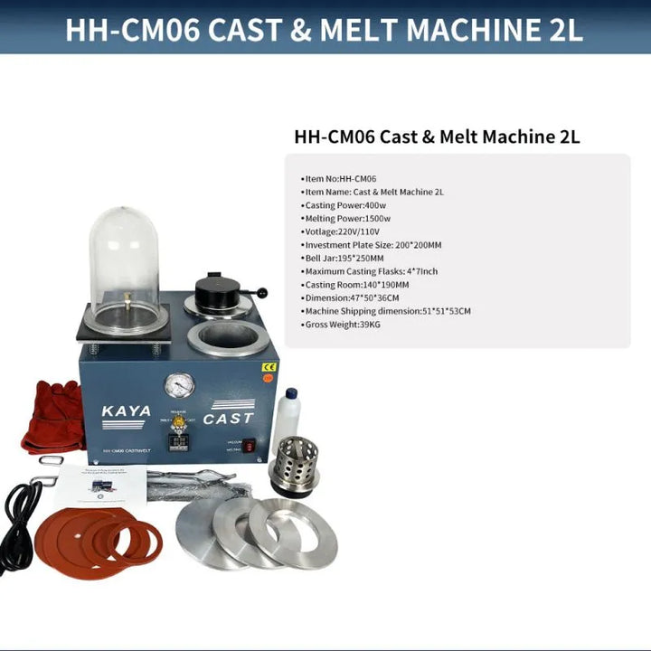 Casting Machine & Melt Machine 2L,HH-CM06