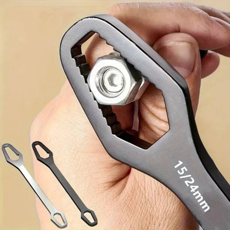 Black Double-Ended Box Wrench-1