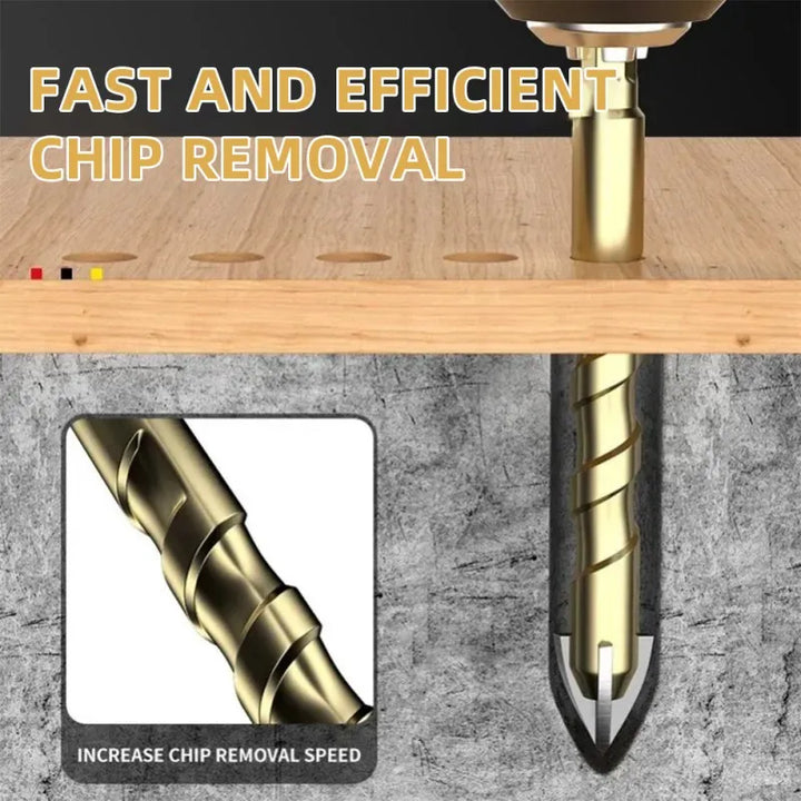 Four-flute high-hardness drill-1