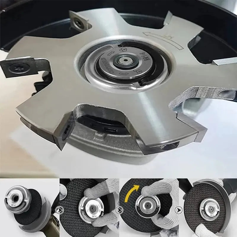 Flanged Nut Power Drill Chuck-1