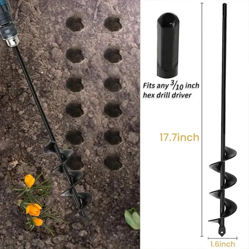 Garden Drill Auger Bits-1