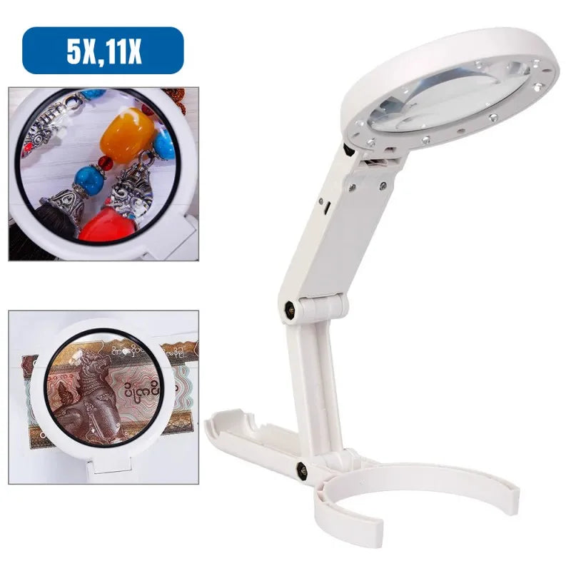 Compact Handheld Magnifying Glass-1