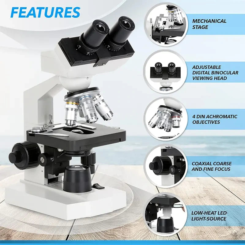 Binocular Compound Laboratory Microscope, HH-CO03