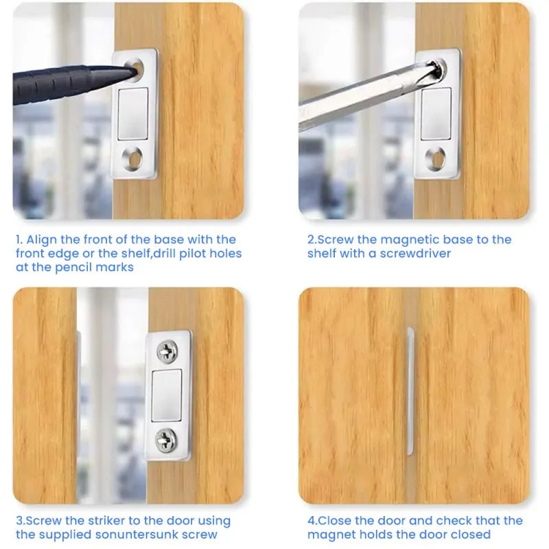 Invisible adhesive cabinet sticker-1