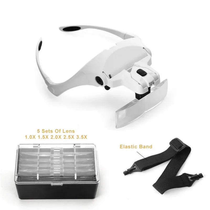 Headband Magnifier for Jewelers-2