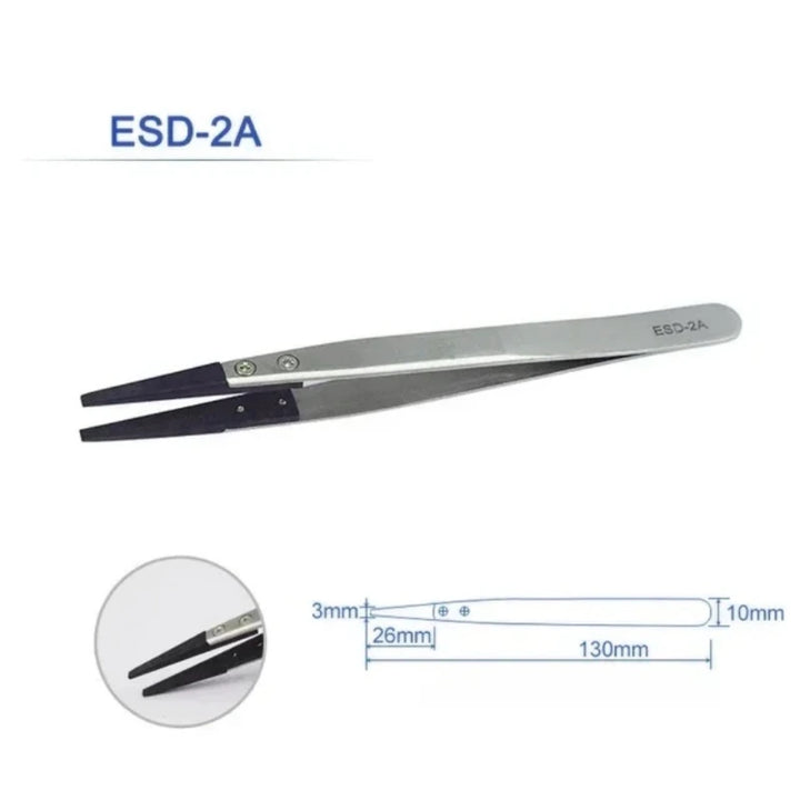 Anti-Static Straight Tweezers-2