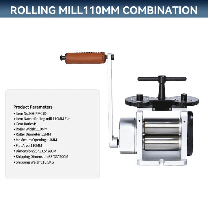 Grey Rolling Mill 110MM - Flat,HH-RM01D