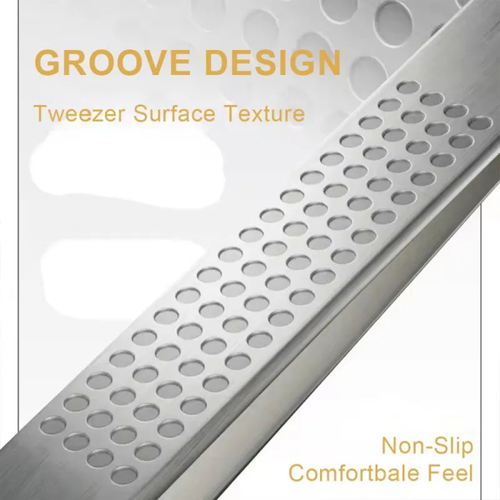 Stainless steel fixing tweezers-3