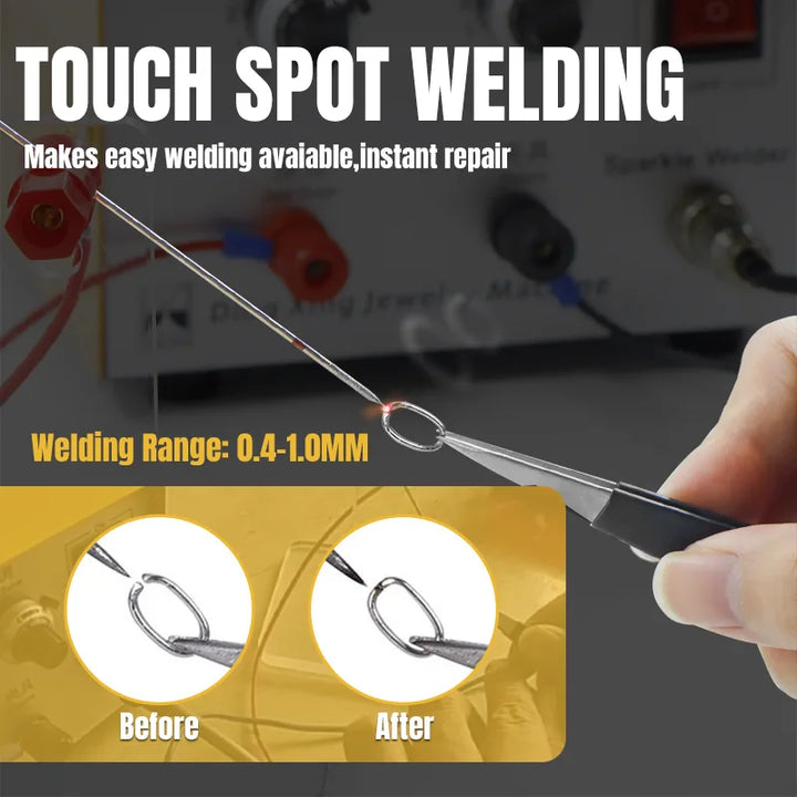 Jewelry Spot Welder 30A Pulse for Gold, Silver & Platinum Welding,HH-WD01