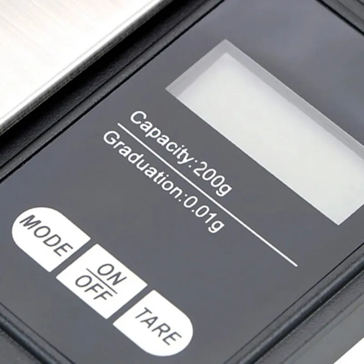 High-Precision 200g/0.01g Digital Pocket Scale with LCD Display – Jewelry & Kitchen Weighing Tool,HH-AA93