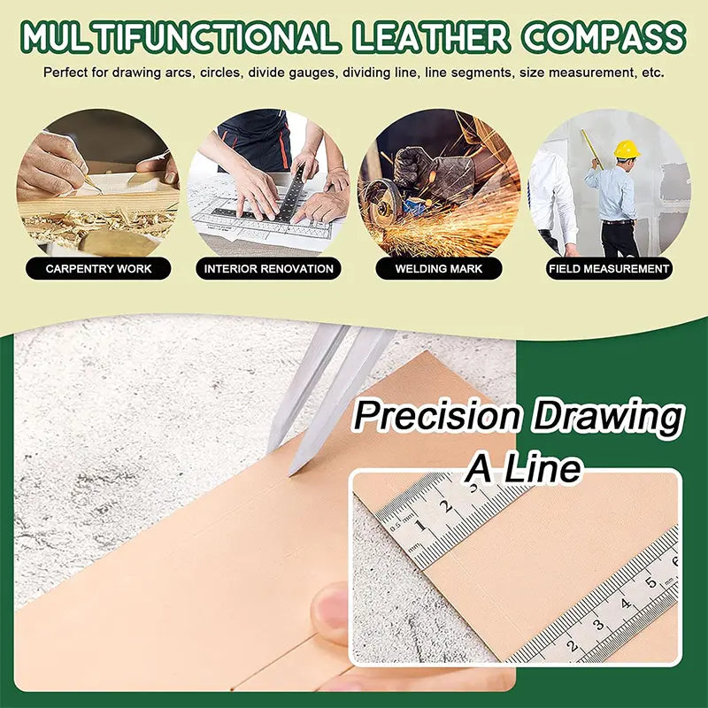 Professional Metal Compass Set, HH-GR01