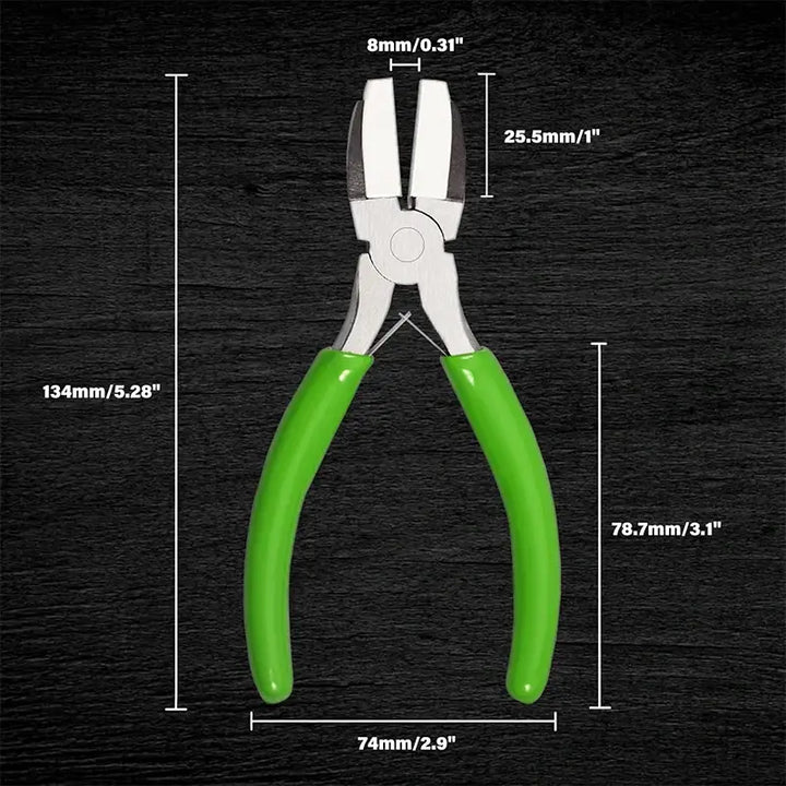 Double Nylon Jaw Pliers with Extra Nylon Jaws Jewelry Making Tools, HH-BP08