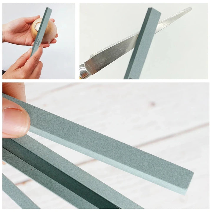 Small Coarse Grinding Ceramic Oil Stone – Ceramic Primer Glaze Polishing Tool, Ceramic Polishing Stone for Finishing and Detailing Work,HH-AA178