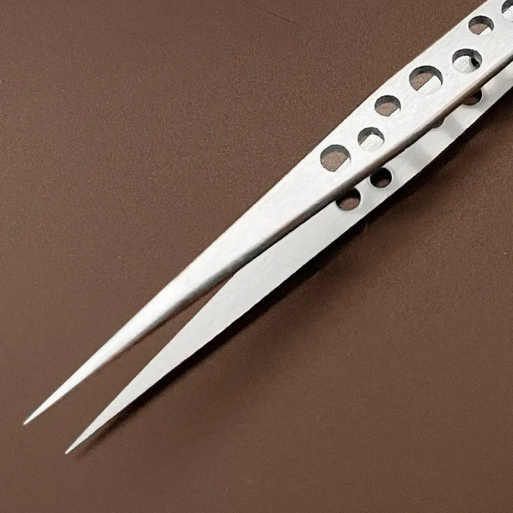 DIY Mobile Phone Repair Tools Curved and Straight Tip Tweezers,  HH-TW11