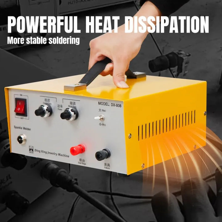 80A Pulse Jewelry Spot Welding Machine for Gold, Silver & Platinum,HH-WD04