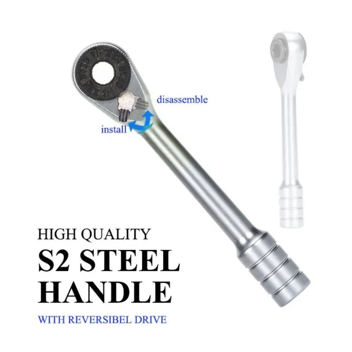 Multi-Piece Ratchet Wrench Set-4