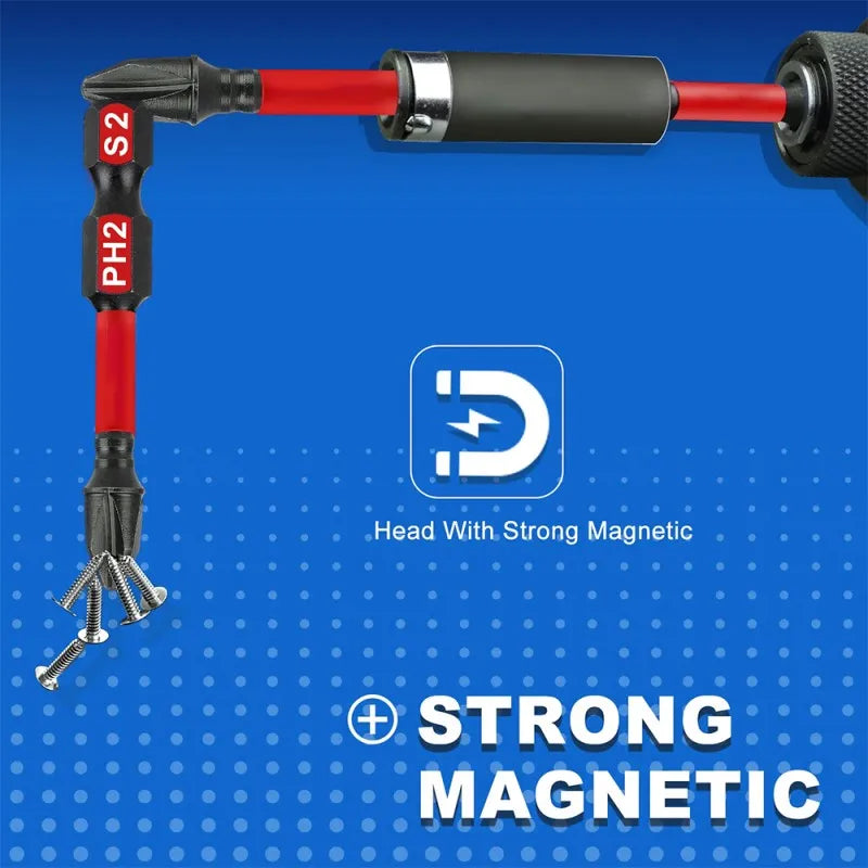 Magnetized impact driver bits-4