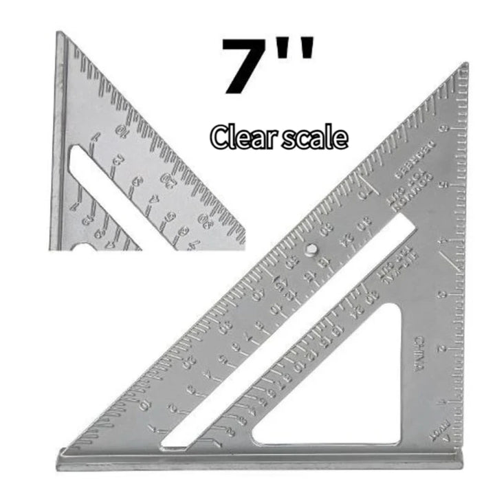 Metal Triangle Marking Ruler-5