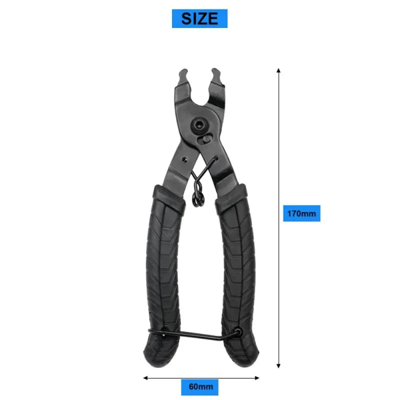 Bicycle chain securing clips-5