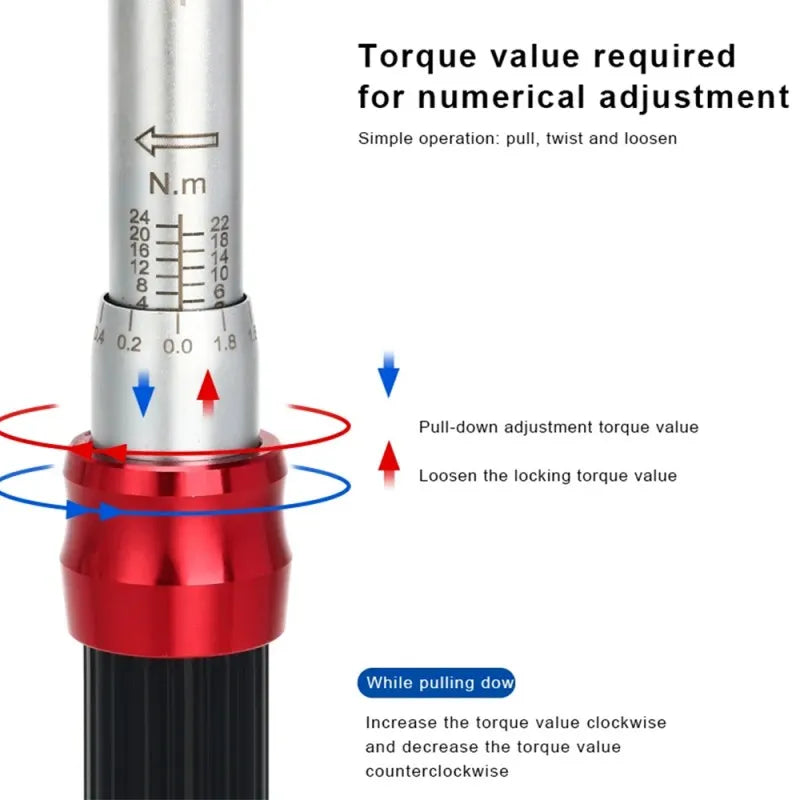 Professional Bicycle Torque Wrench Kit-5
