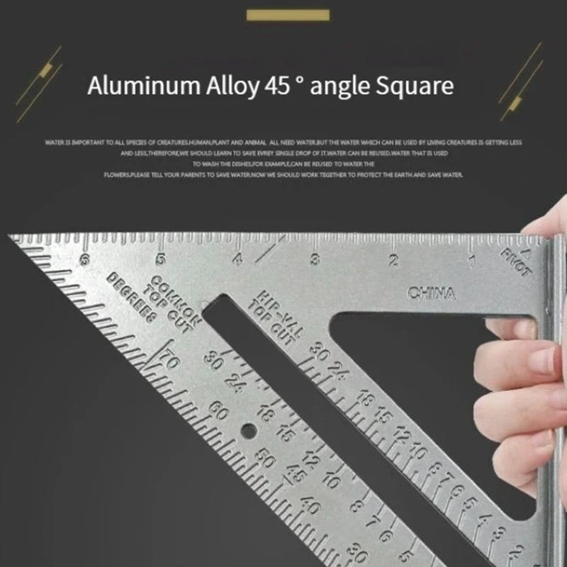 Precision Aluminum Angle Ruler-2