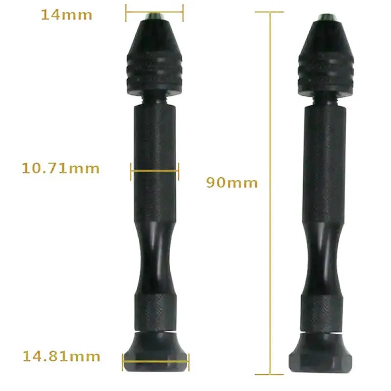 10-Piece Mini Twist Drill Bit Set for Precision Drilling in Wood, Plastic, and Craft Projects,HH-AA25