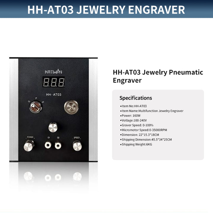 Katway III - Multifunction Jewelry Engraver, HH-AT03