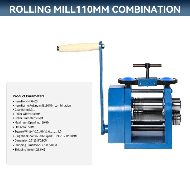 Blue Rolling Mill 100MM,HH-RM03