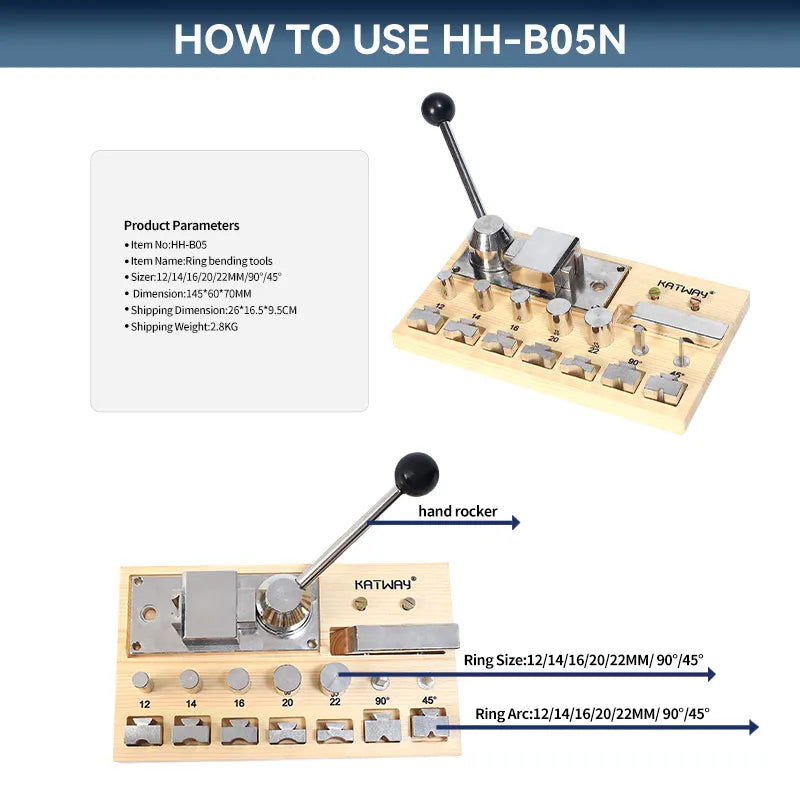 Multi-Functional Ring Earring Bending Tool,HH-B05N