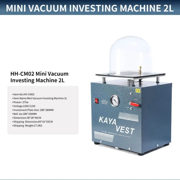 Mini Vacuum Investing Machine 2L,HH-CM02