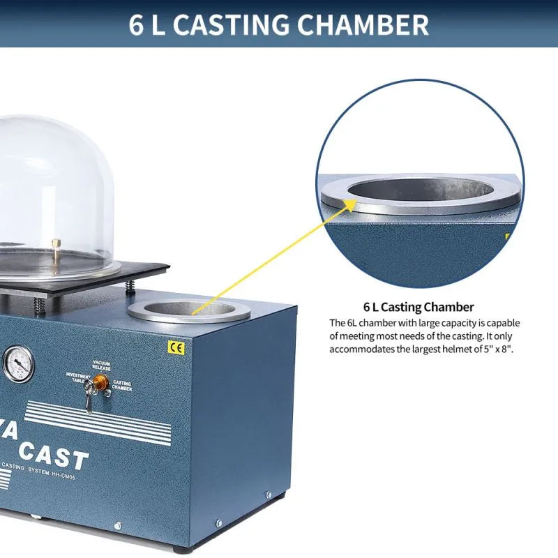 Vacuum Investing & Casting Machine 6L,HH-CM05