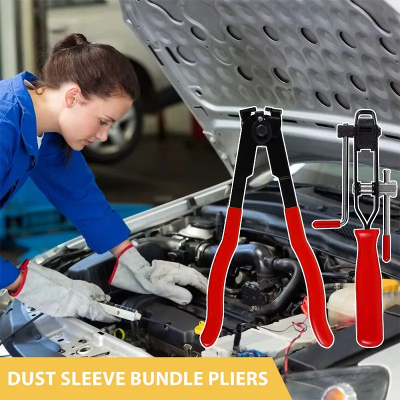 Bootlace Ear-Type Crimp Pliers Kit-7