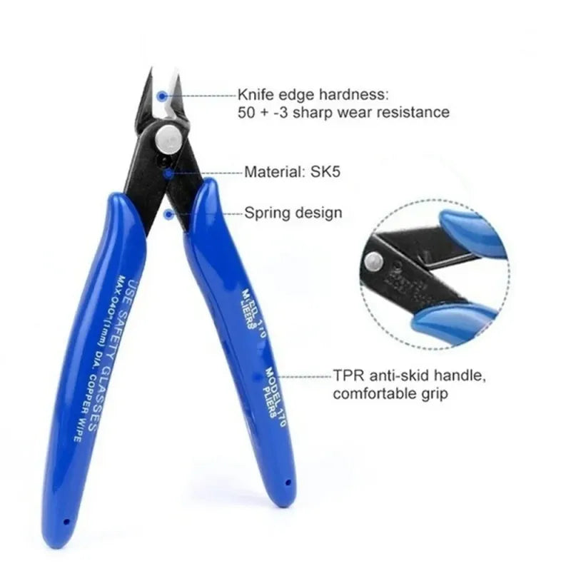 High Efficiency Stainless Steel Pliers Set Side Cutters Cable Cutters, HH-FP11