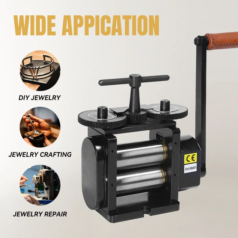 Black Rolling Mill 110MM - Flat,HH-RM01B - Image 3