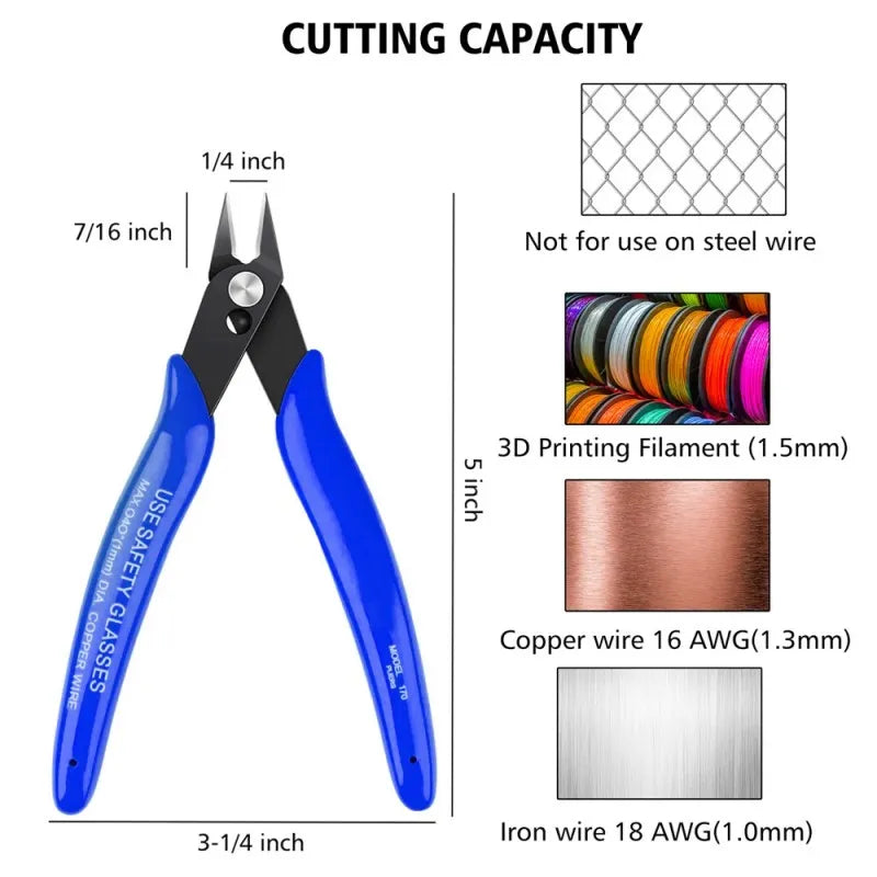 High Efficiency Stainless Steel Pliers Set Side Cutters Cable Cutters, HH-FP11