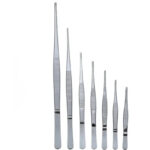  Stainless Steel Medical Tweezers with Straight and Curved Tips for Precision Handling,HH-AA28